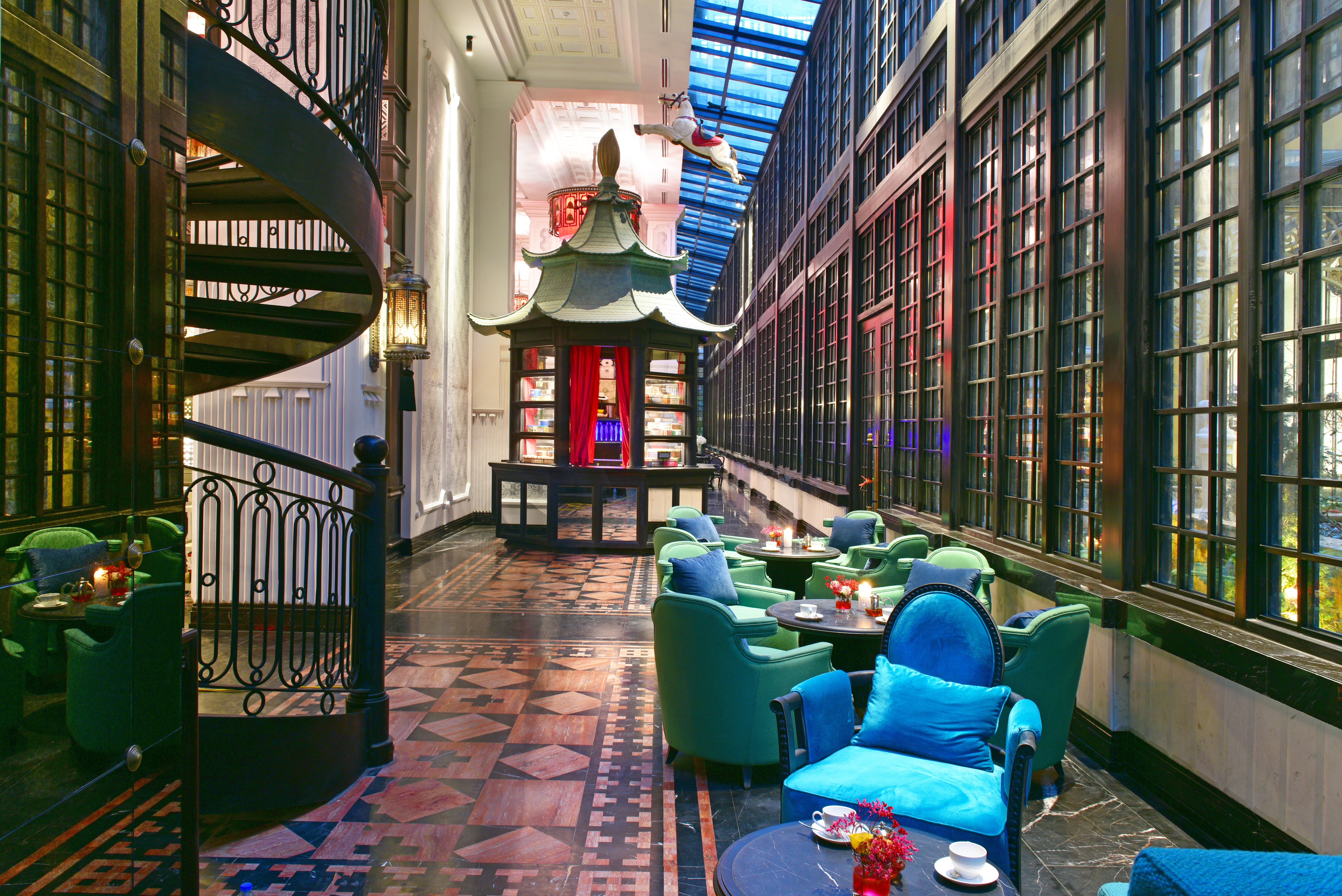 Hotel De La Coupole - Mgallery Sa Pa Kültér fotó The Tea Lounge